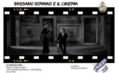 Bassano Romano e il Cinema – Il Palazzo Odescalchi Giustiniani a Bassano Romano, è stato lo straordinario scenario di molti film storici tra i quali “La dolce vita”.
